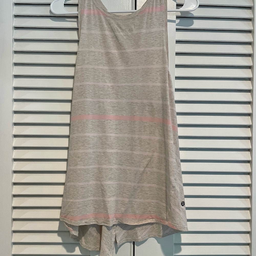 Lululemon tie back tank